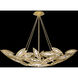Marquise 7 Light 50 inch Gold Pendant Ceiling Light