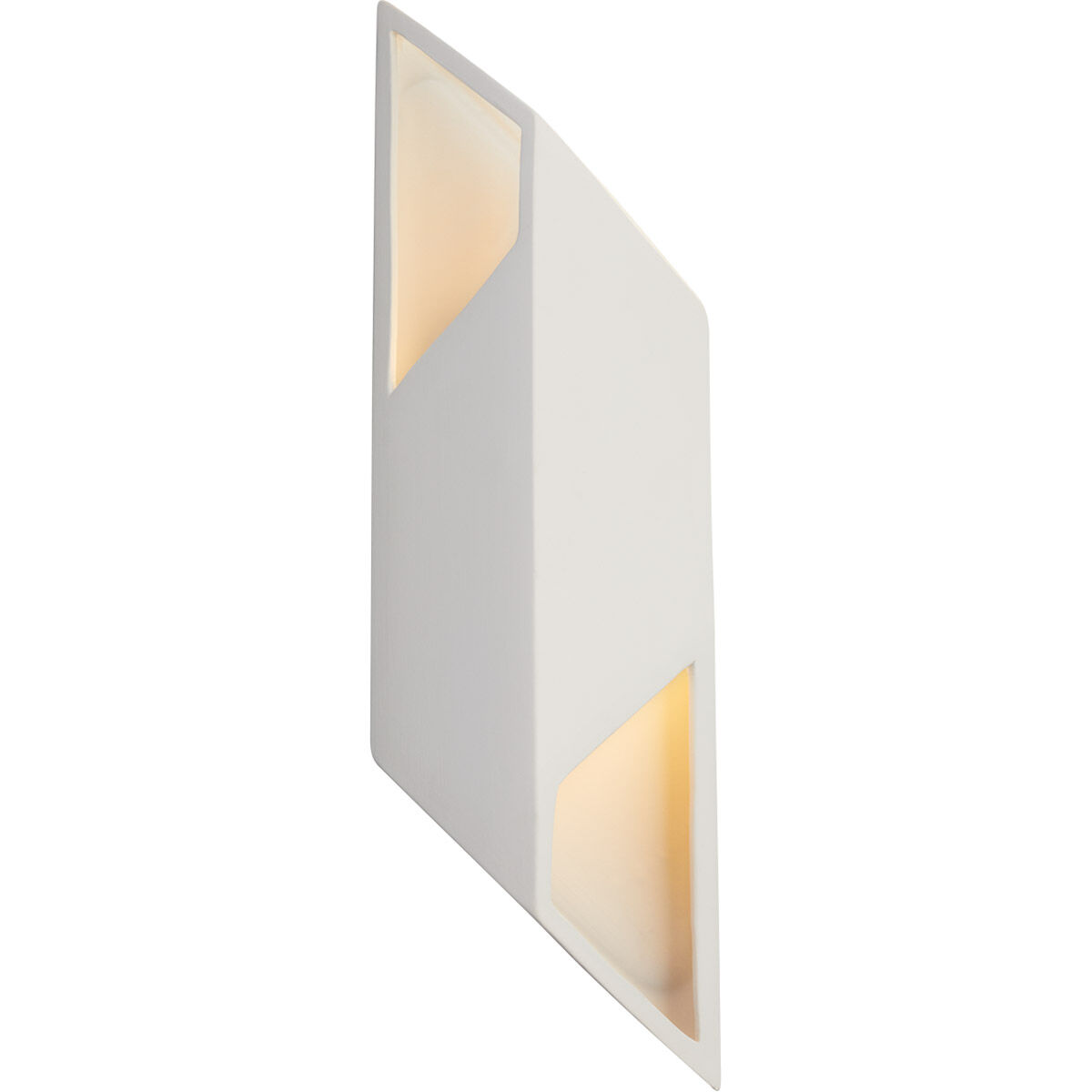 Ambiance LED 5.5 inch Hammered Pewter ADA Wall Sconce Wall Light, Rhomboid