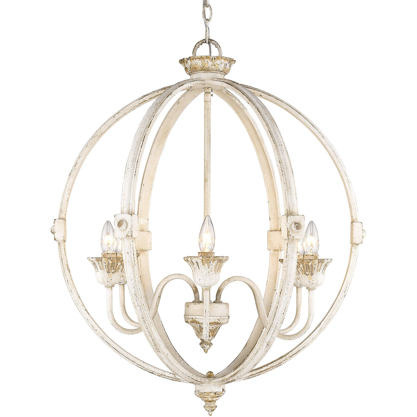 Jules 6 Light 25.50 inch Chandelier
