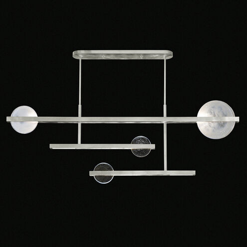 Selene 8 Light 66.5 inch Silver Pendant Ceiling Light