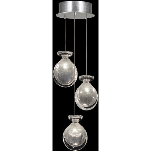 Essence 3 Light 8.5 inch Silver Pendant Ceiling Light