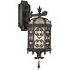 Costa del Sol 1 Light 20 inch Wrought Iron Outdoor Wall Mount