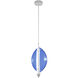 Embark 1 Light 11 inch Silver Pendant Ceiling Light