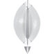 Embark 1 Light 12.5 inch Silver Sconce Wall Light