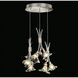 Azu LED 22 inch Silver Pendant Ceiling Light