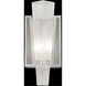 Crownstone 1 Light 7 inch Silver Sconce Wall Light in Metal Mesh