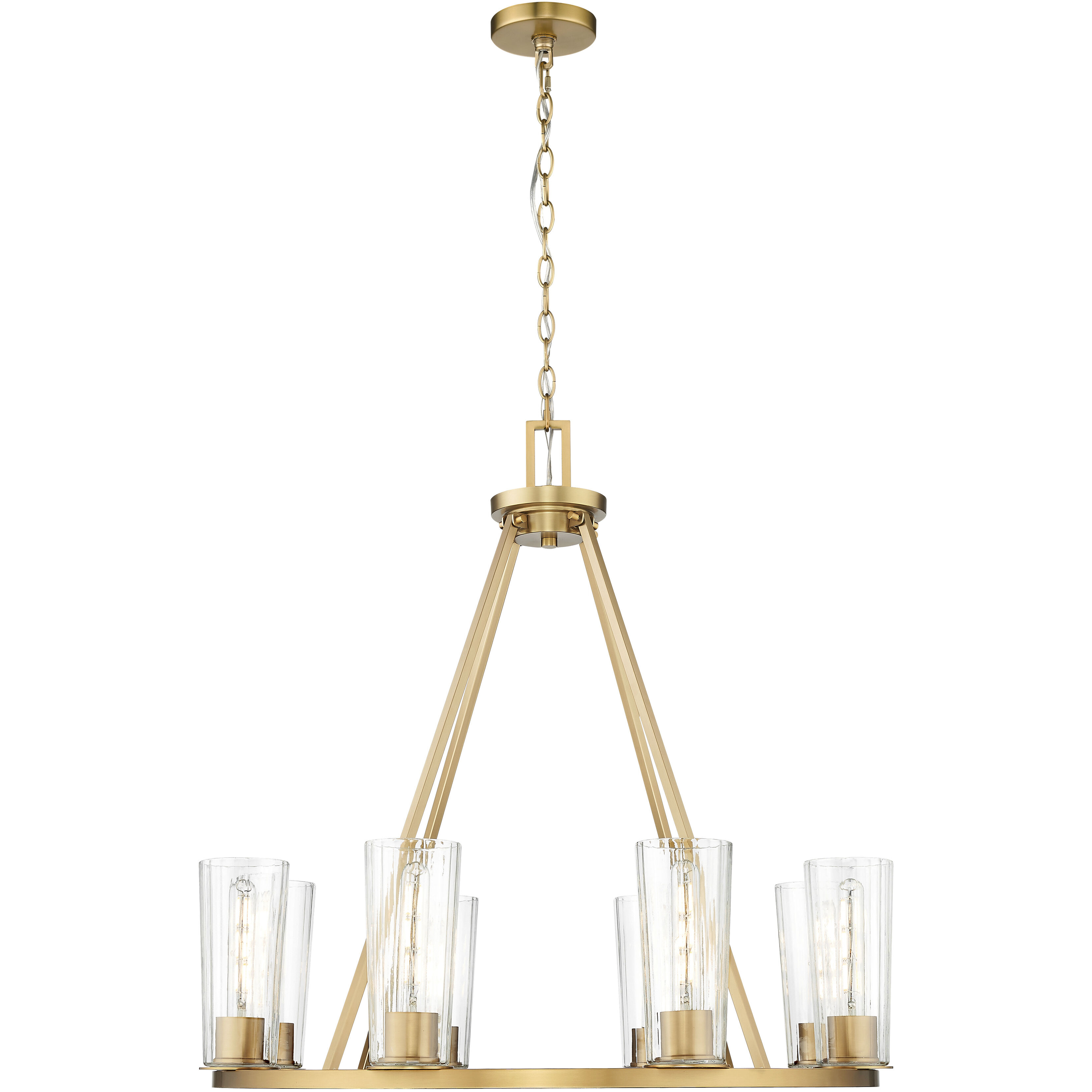 Titus 8 Light 33.00 inch Chandelier