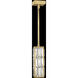 Crystal Enchantment Drop Light Ceiling Light in Gold