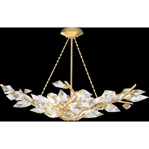 Foret 6 Light 47 inch Gold Pendant Ceiling Light