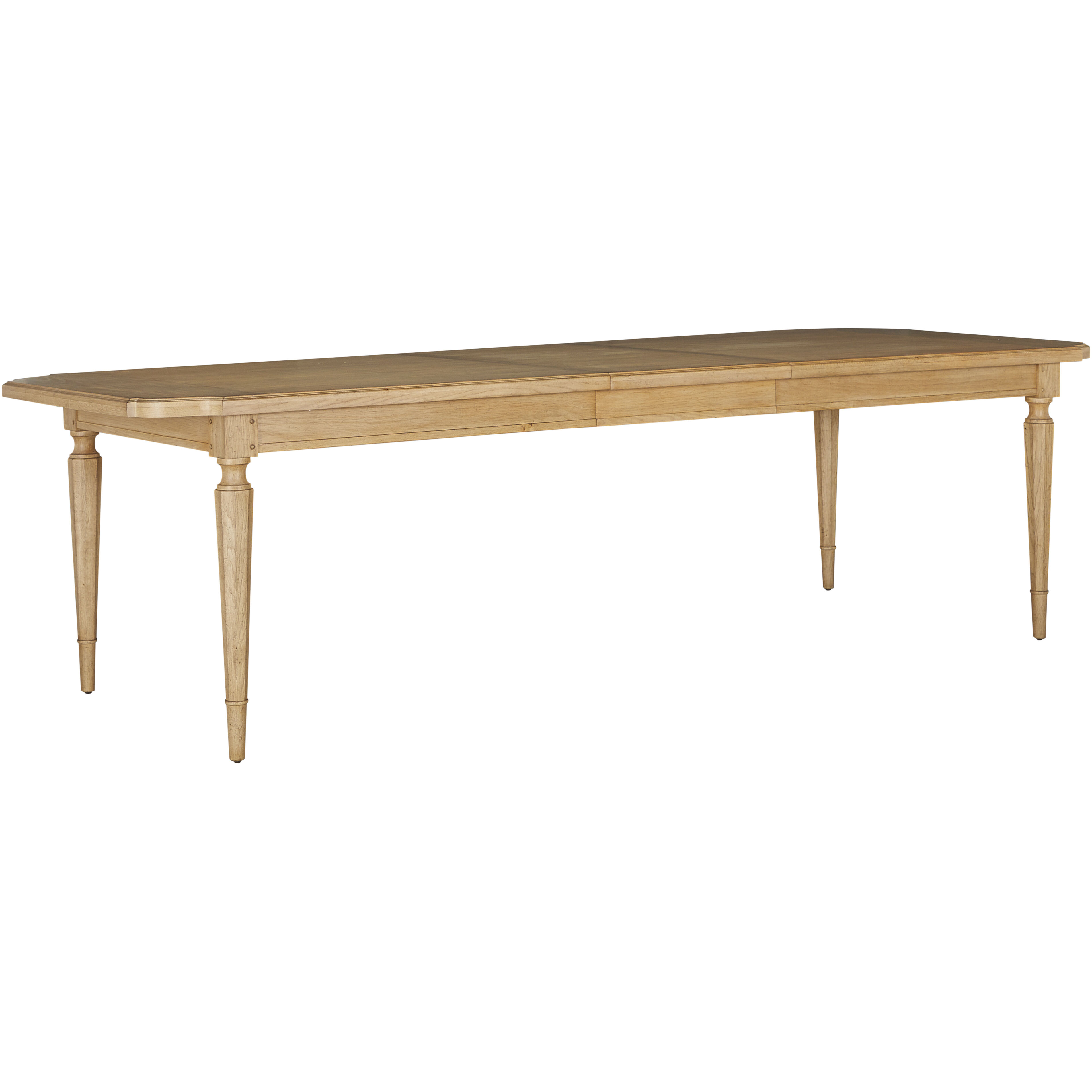Mathis 86 X 40 inch Bleached French Oak Extension Dining Table