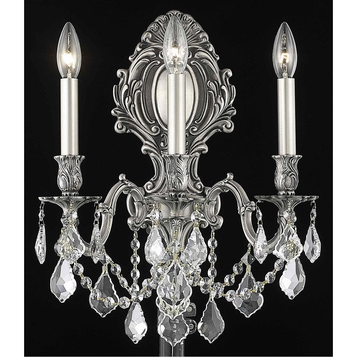 Monarch 3 Light 14.00 inch Wall Sconce