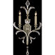 Beveled Arcs Sconce Wall Light in Silver