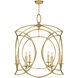 Cienfuegos 6 Light 28.5 inch Gold Chandelier Ceiling Light