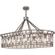 Westminster 14 Light 52 inch Silver Pendant Ceiling Light