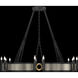 Mirage 12 Light 49.75 inch Black Chandelier Ceiling Light