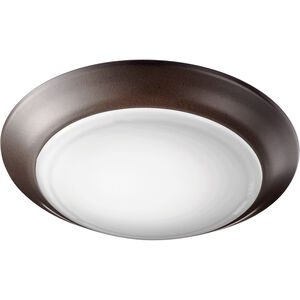 Miscellaneous LED 7.5 inch Oiled Bronze Flush Mount Ceiling Light, White Acrylic