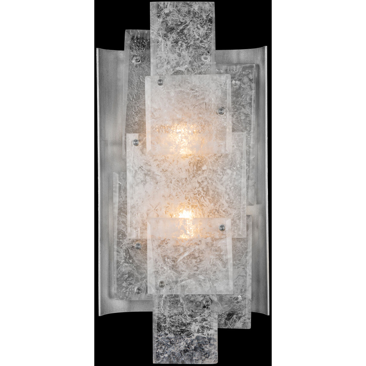 Lunea 2 Light 8.5 inch Silver ADA Sconce Wall Light