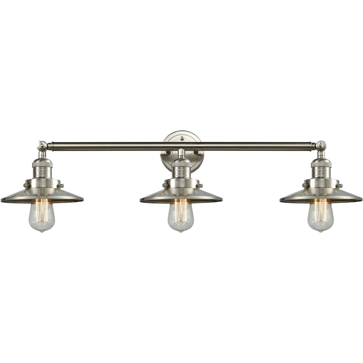 Franklin Restoration Railroad 3 Light 32.00 inch Bathroom Vanity Light