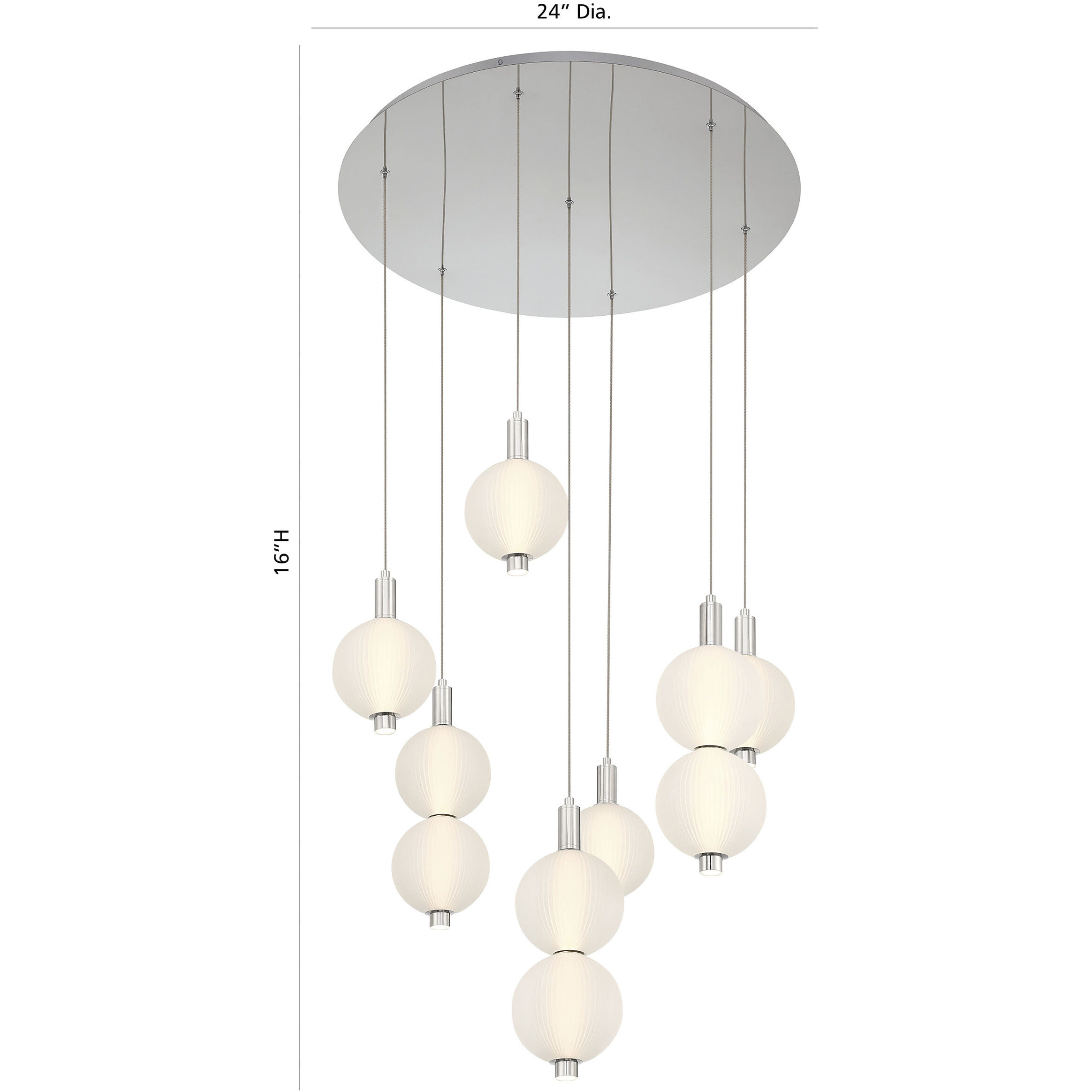 Palmas 7 Light 29.50 inch Chandelier