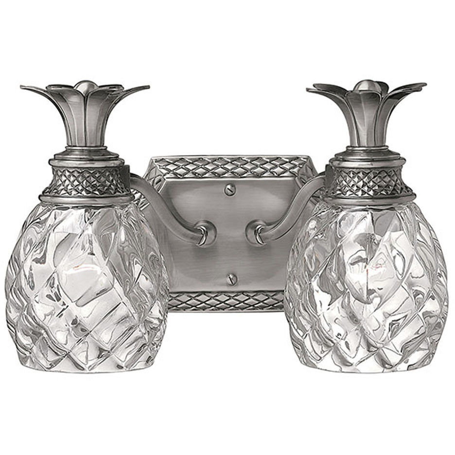 Plantation 2 Light 13.00 inch Bathroom Vanity Light