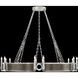 Mirage 12 Light 49.75 inch Silver Chandelier Ceiling Light