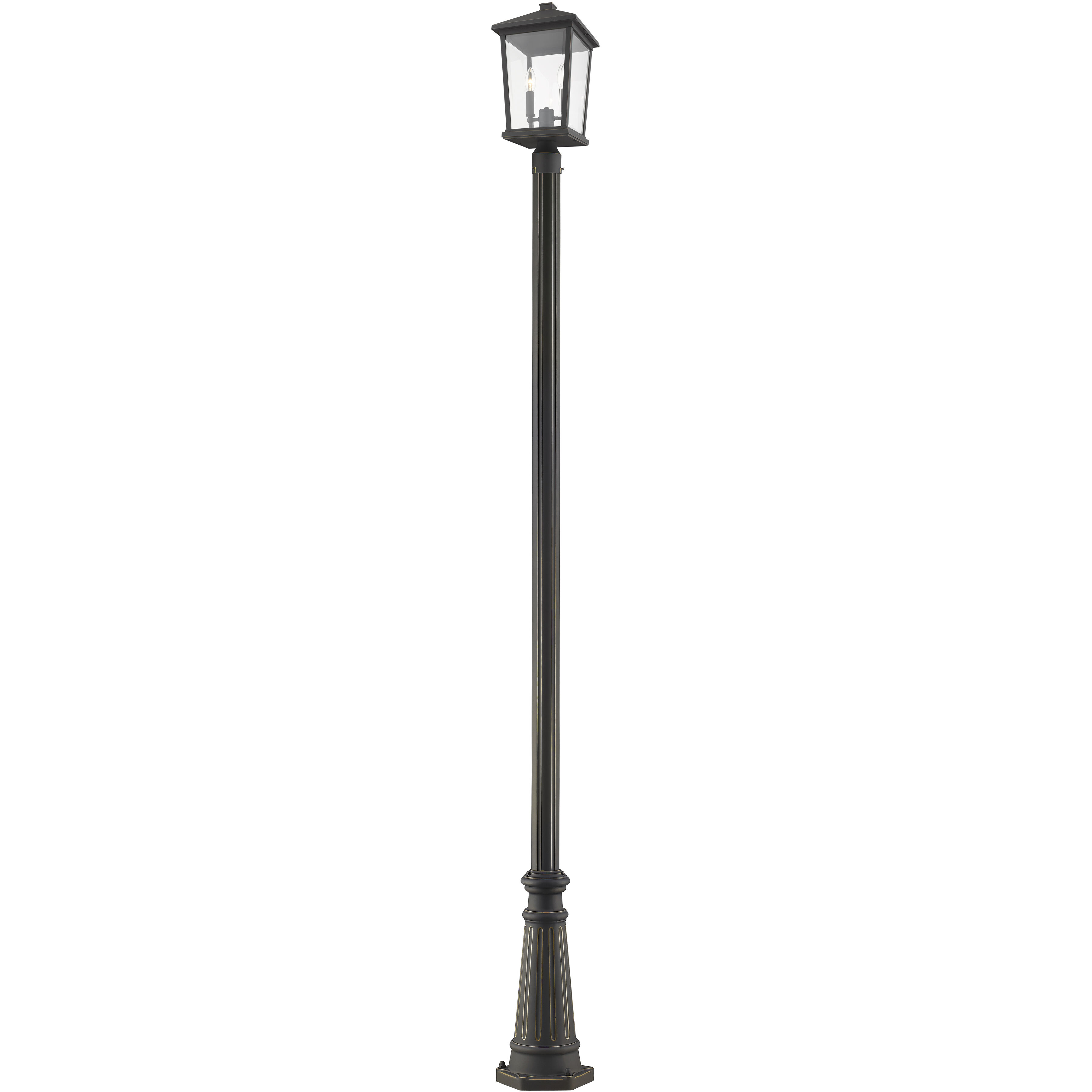 Beacon 2 Light 9.50 inch Post Light & Accessory