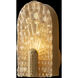 Mariner Luxury LED 5.91 inch Antique Gold Plated Wall Sconce Wall Light