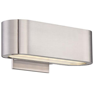 Nia LED 4 inch Brushed Nickel ADA Wall Sconce Wall Light in 3500K