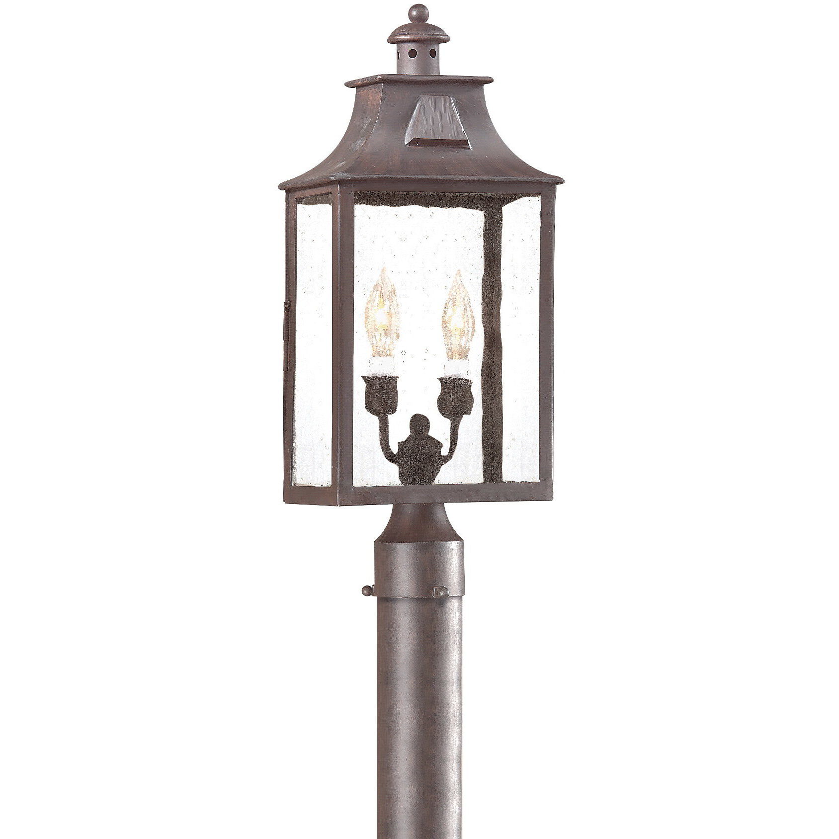 Newton 2 Light 20.75 inch Soft Off Black Post