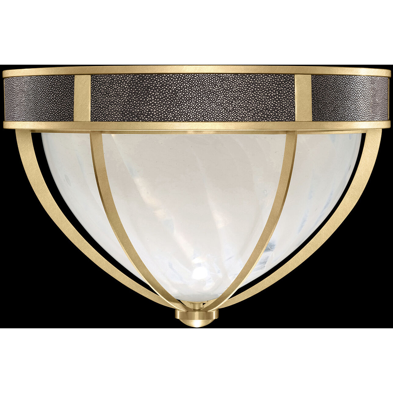 Mirage 3 Light 18.75 inch Gold Flush Mount Ceiling Light