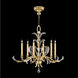 Beveled Arcs 6 Light 37 inch Gold Chandelier Ceiling Light