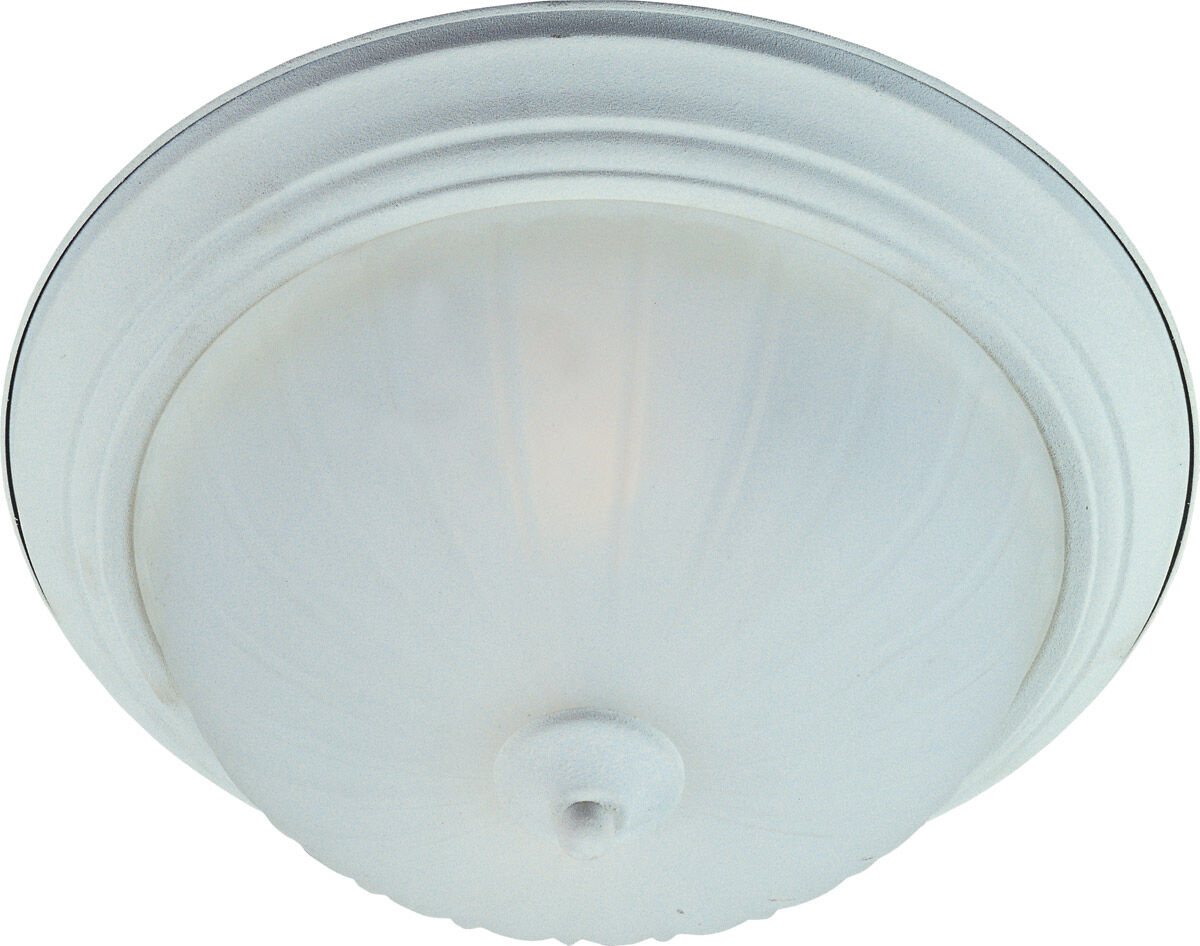 Flush Mount EE 3 Light 15.5 inch Textured White Flush Mount Ceiling Light