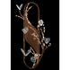 Volare 4 Light 13.5 inch Brushed Bronze Sconce Wall Light