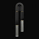 Antonia LED 7 inch Black ADA Wall Sconce Wall Light