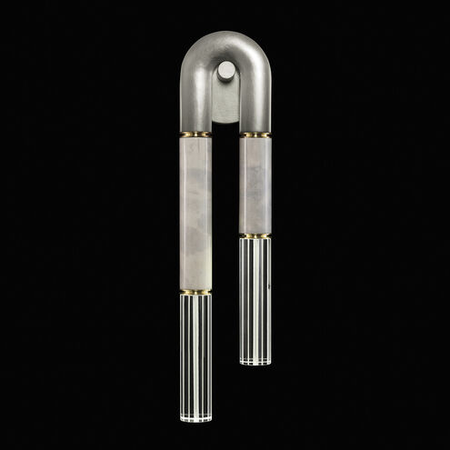 Antonia LED 7 inch Silver ADA Wall Sconce Wall Light
