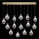 Essence 15 Light 49 inch Gold Pendant Ceiling Light