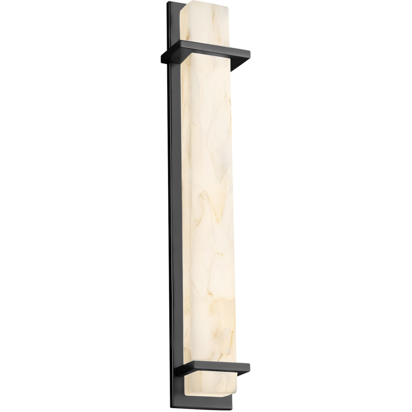Monolith LED 36 inch Matte Black Outdoor Wall Sconce