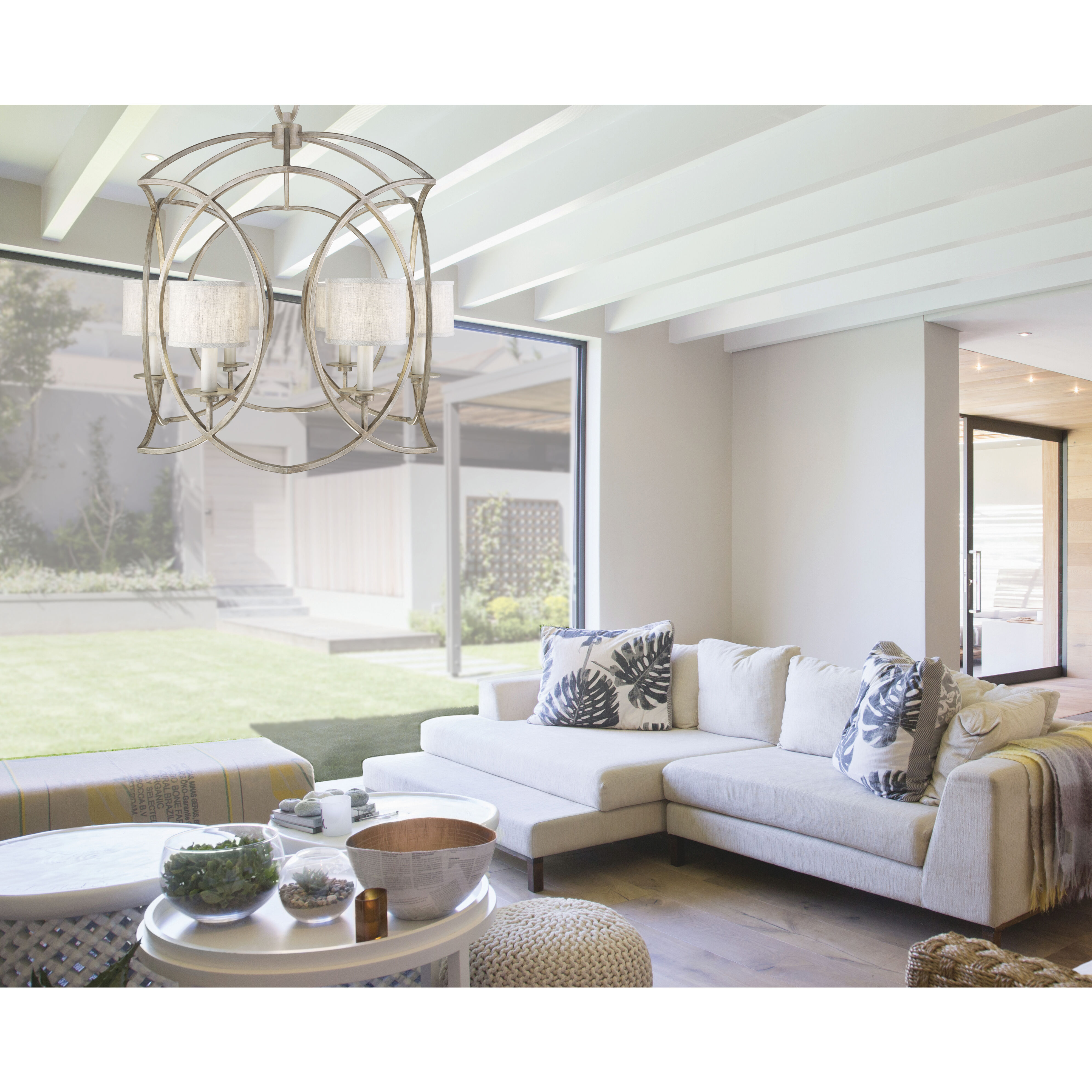 Cienfuegos 6 Light 30.5 inch Gold Chandelier Ceiling Light