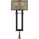 Singapore Moderne 2 Light 10.00 inch Wall Sconce