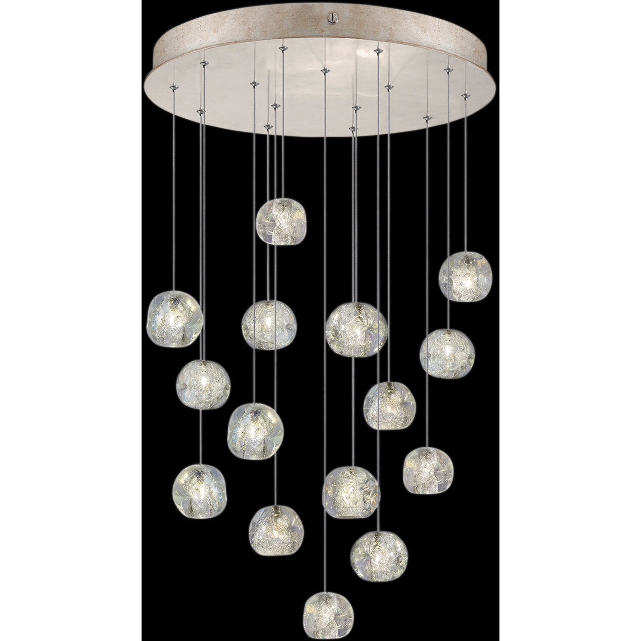 Natural Inspirations 15 Light 21 inch Gold Pendant Ceiling Light