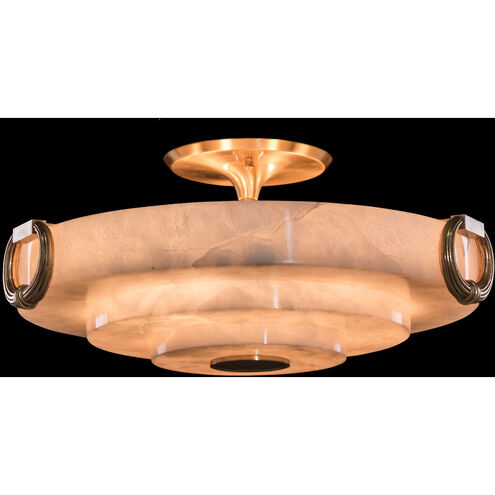 Mariner Luxury LED 21.65 inch French Gold Flush Mount Ceiling Light