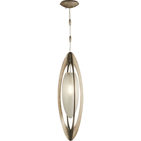 Allegretto 1 Light 10 inch Silver Pendant Ceiling Light