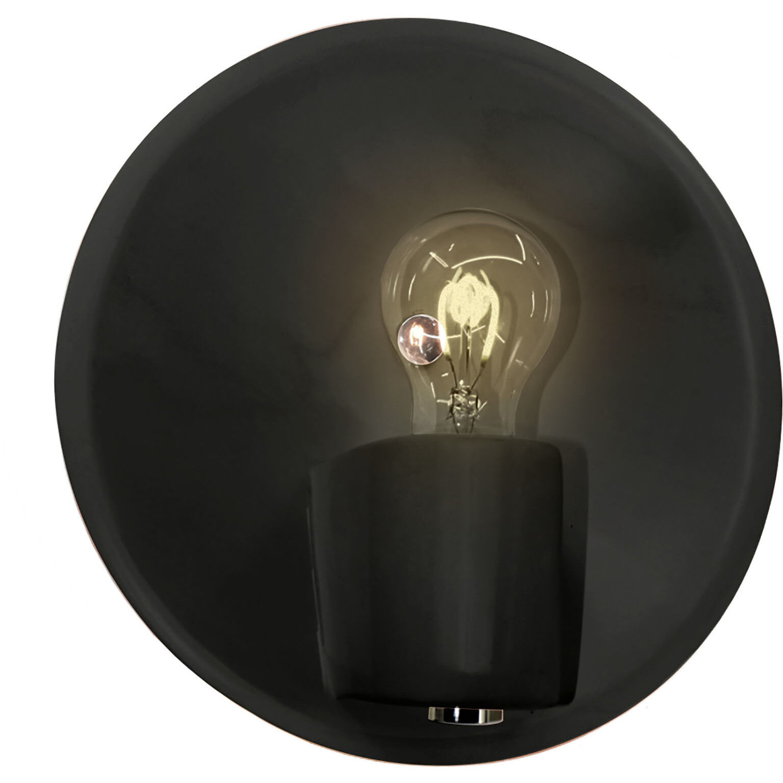 Ambiance Collection 1 Light White Crackle with Polished Brass Wall Sconce Wall Light