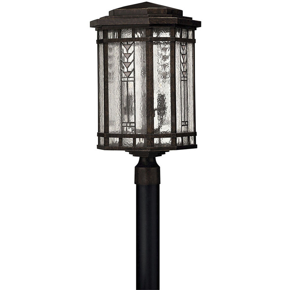 Tahoe 4 Light 22.25 inch Regency Bronze Outdoor Post Mount Lantern