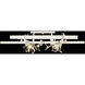 Azu LED 35 inch White Flush Mount Ceiling Light