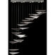 Volo 8 Light 60.5 inch Silver Pendant Ceiling Light