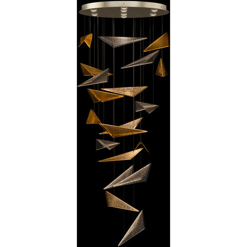 Volo 8 Light 36 inch Gold Pendant Ceiling Light