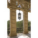 Warwickshire 4 Light 13 inch Black Outdoor Lantern 