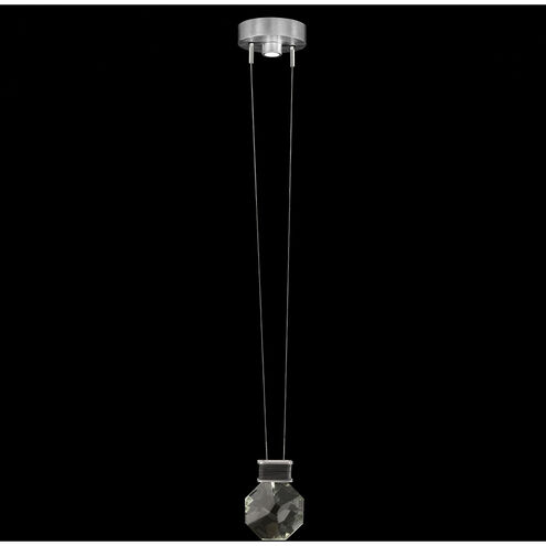 Aria 2 Light 6 inch Silver Pendant Ceiling Light in Soft Ombre Silver