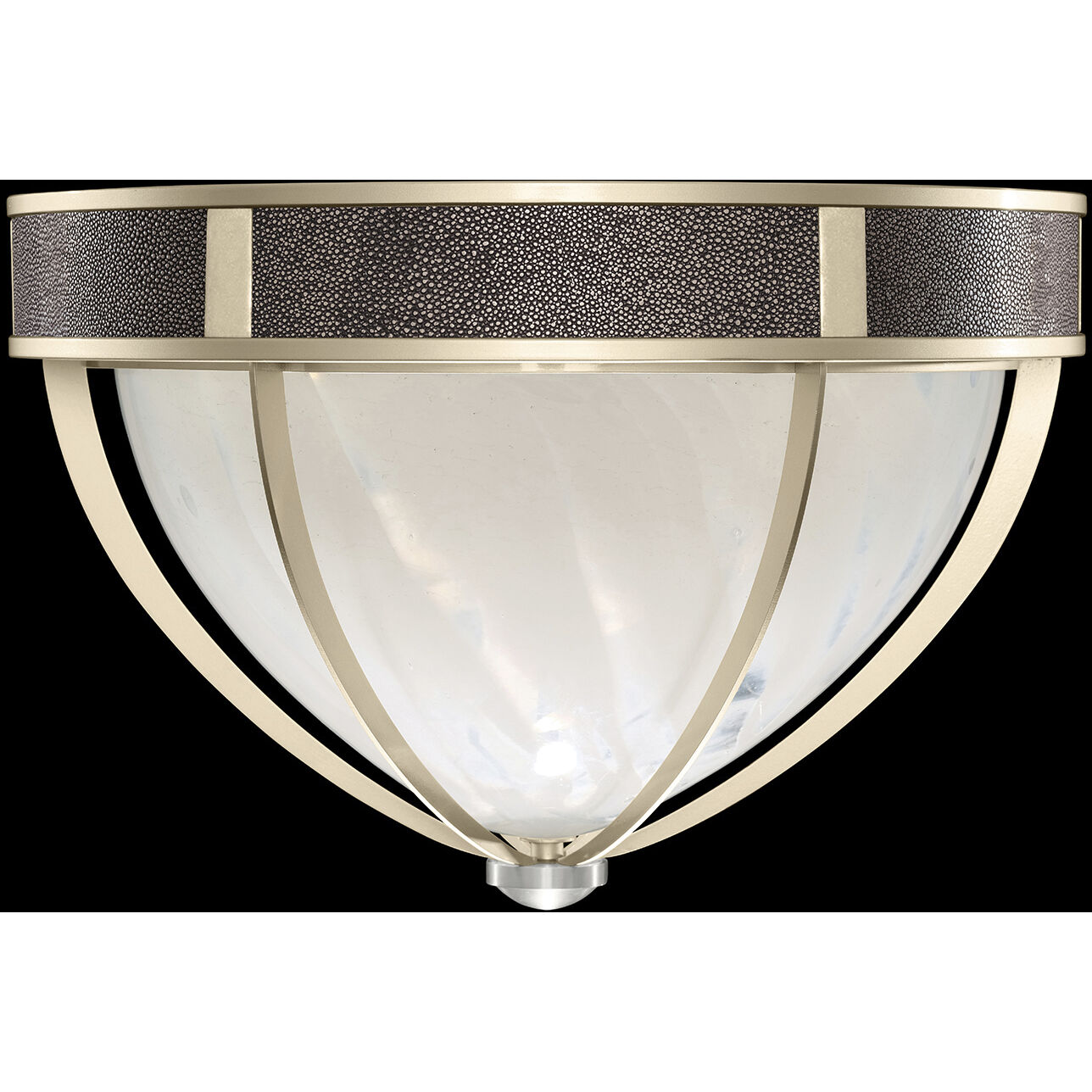 Mirage 3 Light 18.75 inch Gold Flush Mount Ceiling Light